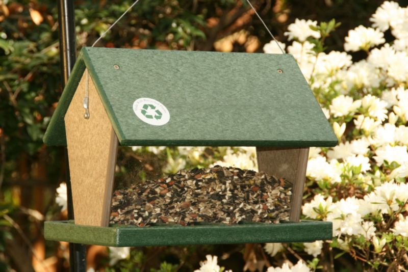 4 Quart Hopper Feeder Hunter Green